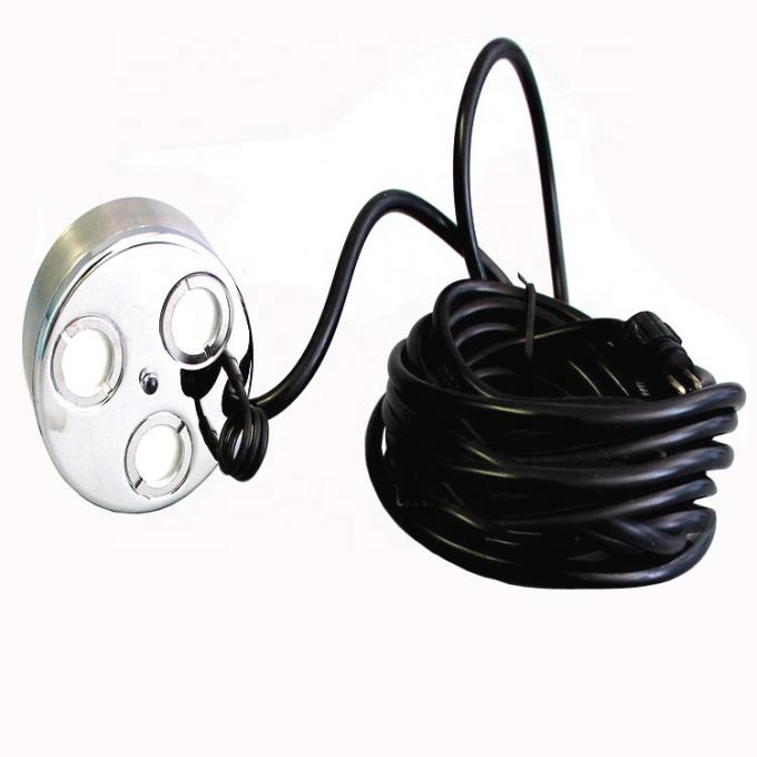 Mist Fogger 12 LED Ultrasonic Humidifier Water Shortage Protection Fog Atomizer Air Humidifier Ultrasonic Atomizer 1