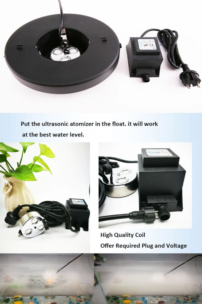 Piezoelectric Humidity Sensor Ultrasonic Atomizer Industrial Piezoelectric Ultrasonic Atomizer Transucer 4