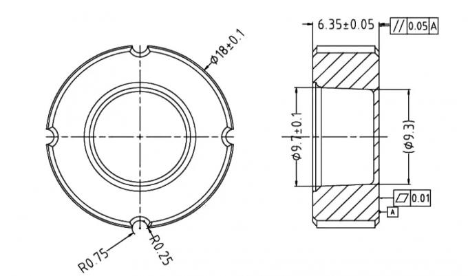 Micro Low Cost Differential 0-50 BAR 5V Ceramic Capacitive Pressure Sensor 2