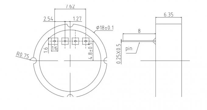 Micro Low Cost Differential 0-50 BAR 5V Ceramic Capacitive Pressure Sensor 3