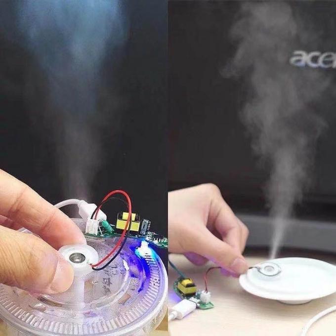 Medical Inhalation Needle Free Ultrasonic Mist Chip Special Transducer Atomizing Chip 2um 4