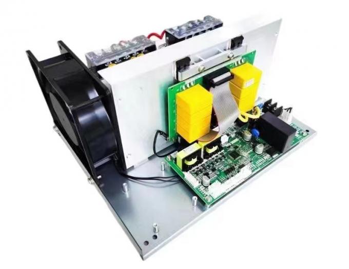 Silver Ultrasonic Transducer 28KHZ 60W For Dish Washing Machine 0